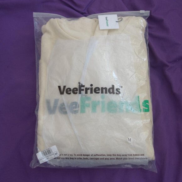 VeeFriends Classic Cream Hoodie & Sweatpant Size Medium *New with Tags* - Picture 3 of 14
